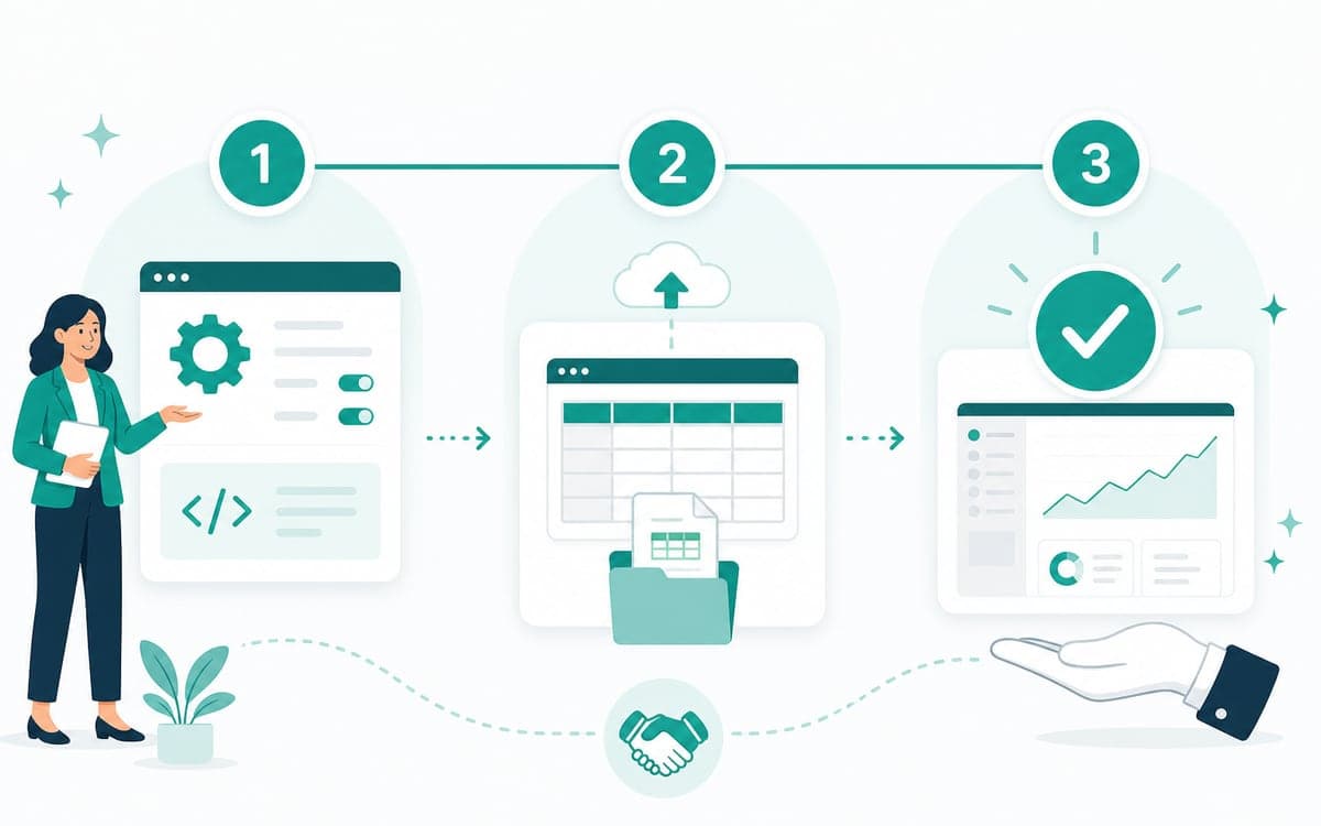 White-glove onboarding timeline from setup to live